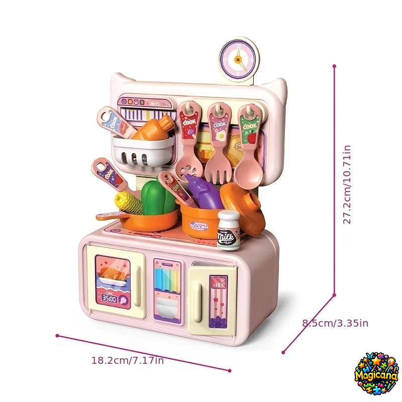 Ensemble de Jouets de Cuisine Ménagère pour Enfants